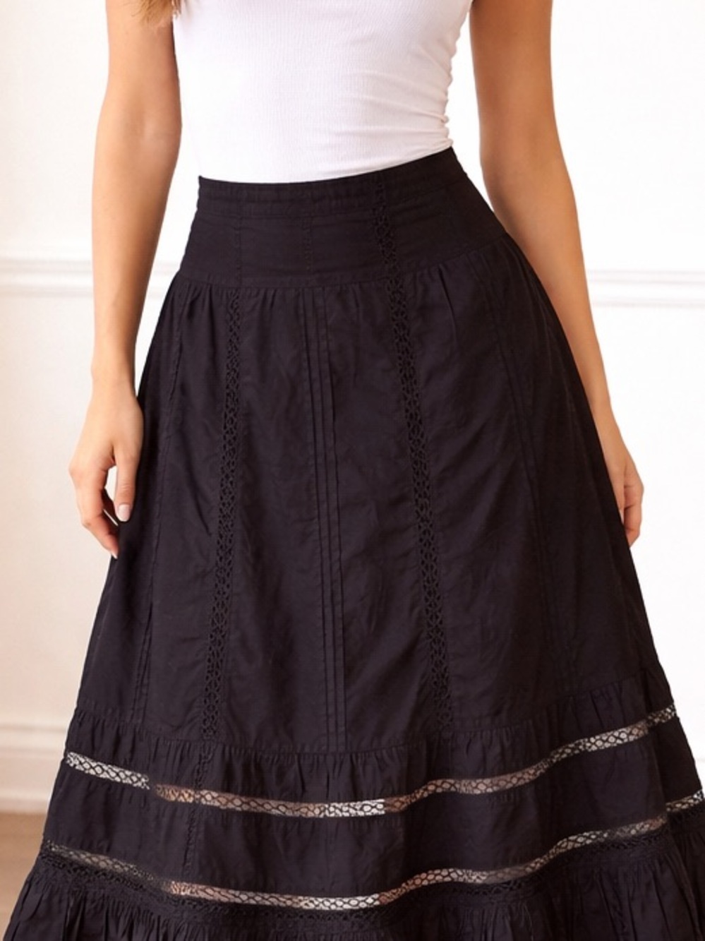Esprit Tiered Ruffle Skirt